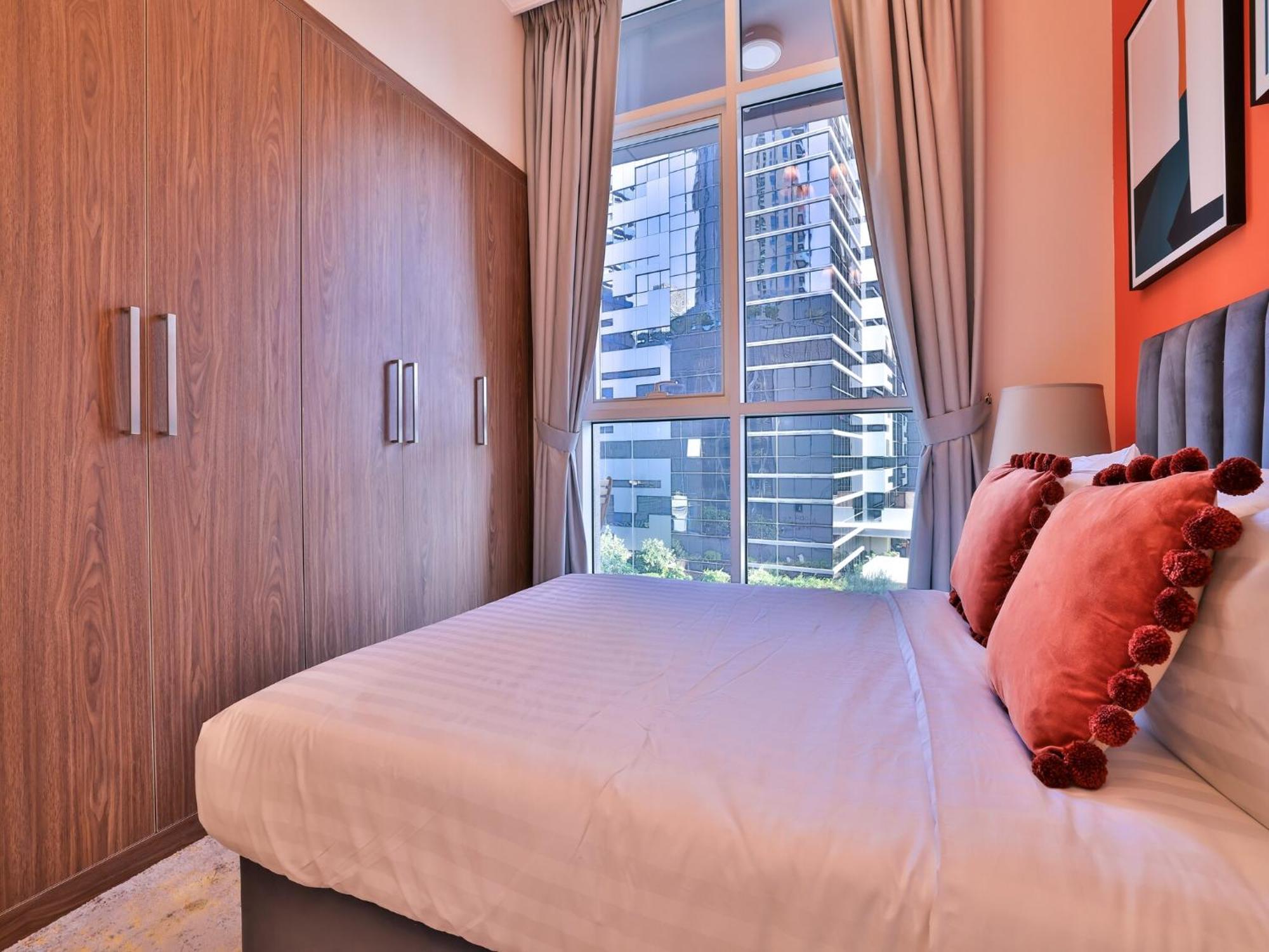 Luxe Apartments Near Dubai Mall Burj Khalifa Pool Gym Parking Εξωτερικό φωτογραφία